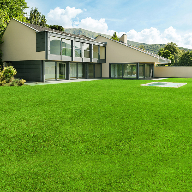 Outdoor Football Field Artificial Turf Engineering Enclosure Kindergarten School Simulation Artificial Green Fake Turf Carpet Mat