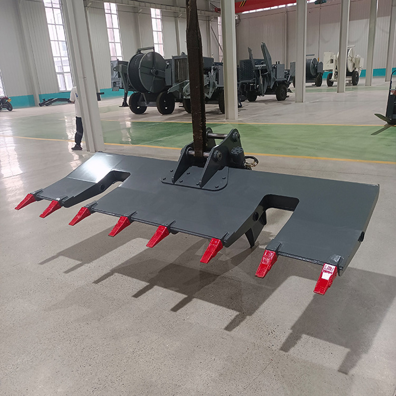 Railway Maintenance Rail Sleeper Removal Machine Cement Rail Sleeper Replacement Equipment Excavator Modified Hydraulic Sleeper Removal Machine