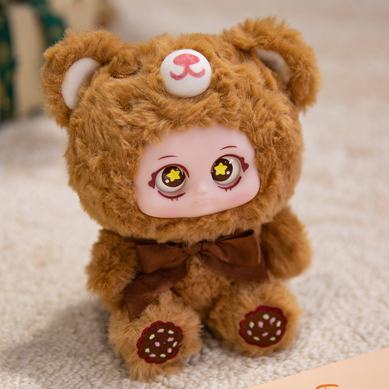 Candy Bear Blind Box Vinyl Plush Toy Doll Keychain