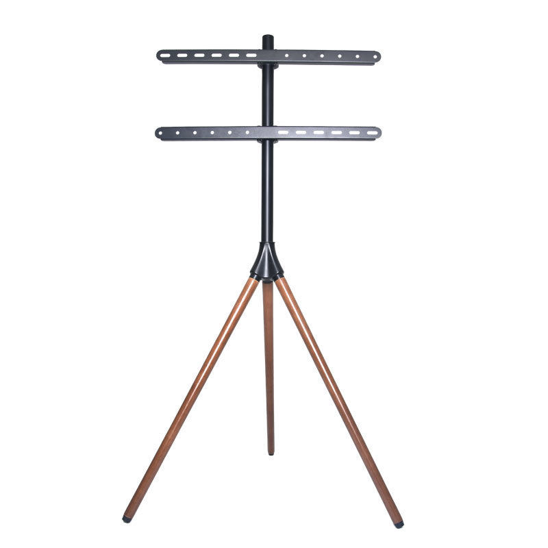 TV stand solid wood wind beech floor stand stand deep walnut color rack 32 50 65 75 inches