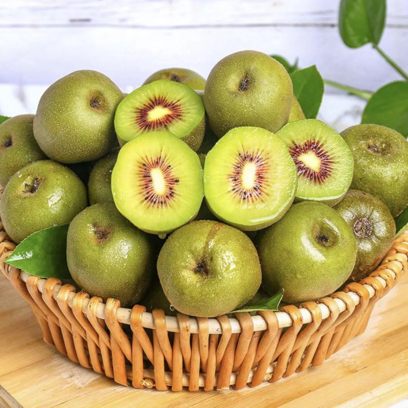 Sichuan Red Heart Kiwi Fresh Fruit Whole Piece Free Shipping Red Heart Kiwi Fruit Dropshipping