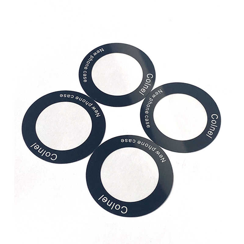 New CD texture magnetic film mobile phone magnetic film wireless charging magnetic attraction patch car bracket patch magnetic ring