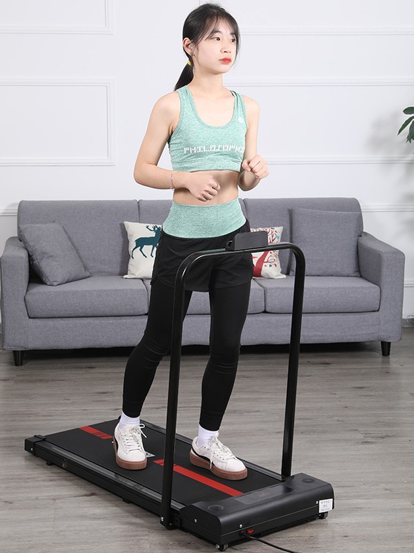 Маленькая беговая дорожка для дома, тихая, складная, плоская, фитнес-оборудование
