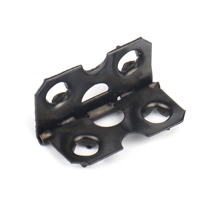 Photo frame back plate buckle cardboard hinge positioning black clip ear black hinge photo frame accessories 6229# butterfly buckle with barbed