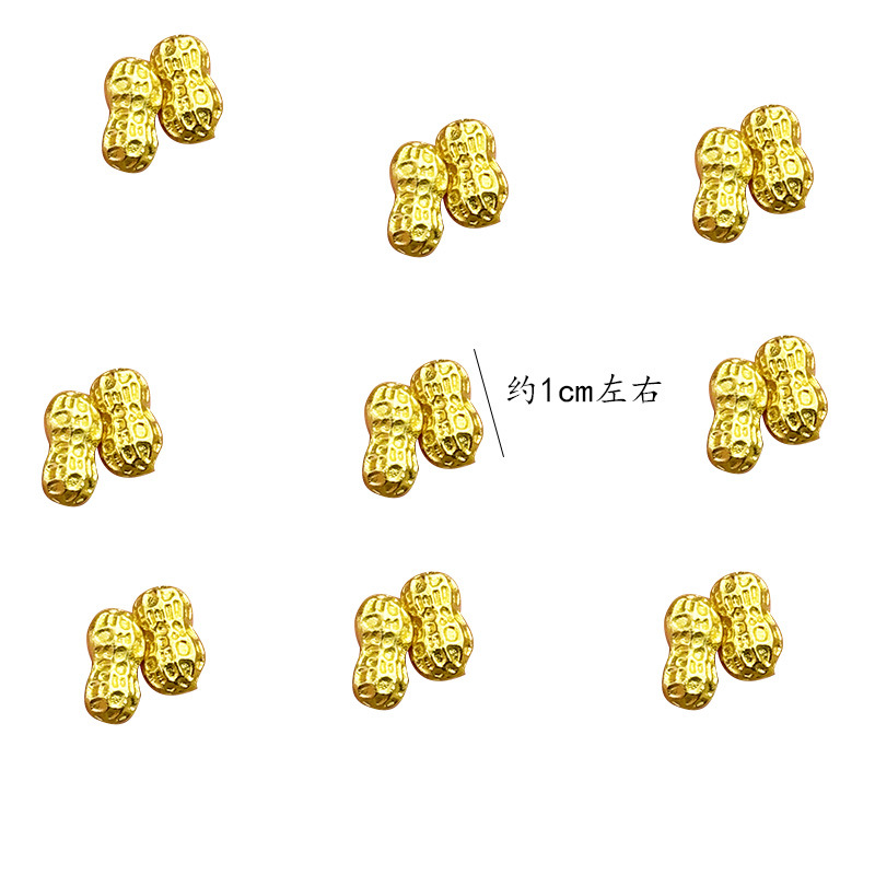 Shajin Peanut Solid Ornaments Lucking Desktop Decorations Fish Tank housewarming Opening Small Gifts Office Ornaments