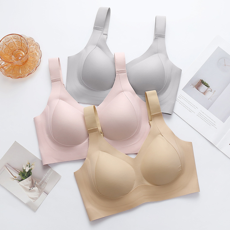 [lifting full cup] comfortable thin anti-sagging accessory breast anti-expansion seamless adjustable bra jelly strip