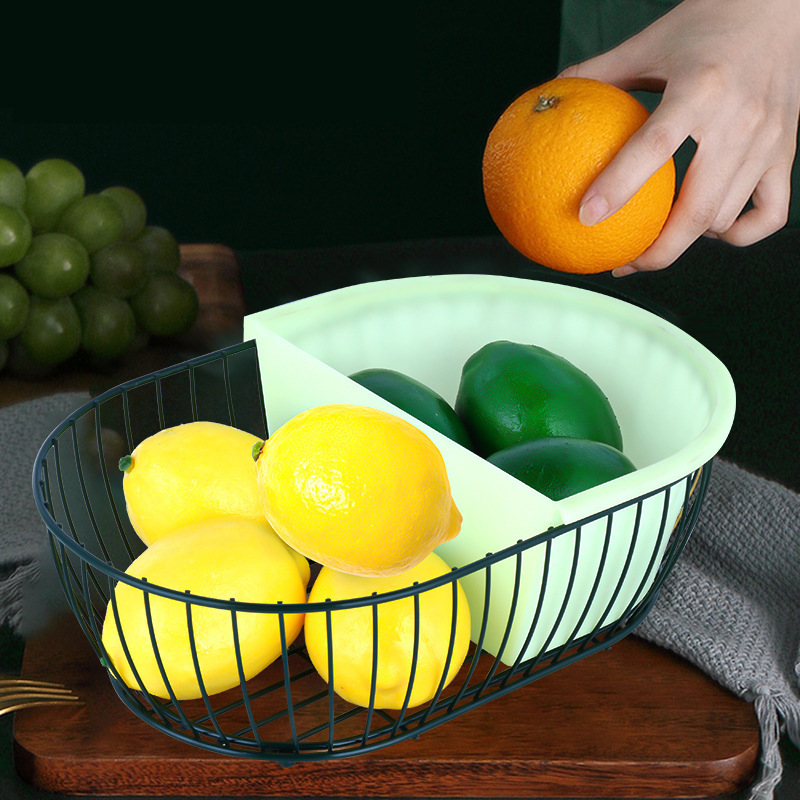 Железная фруктовая тарелка в скандинавском стиле доступная роскошь столовая закусочная креативная современная корзина для фруктов