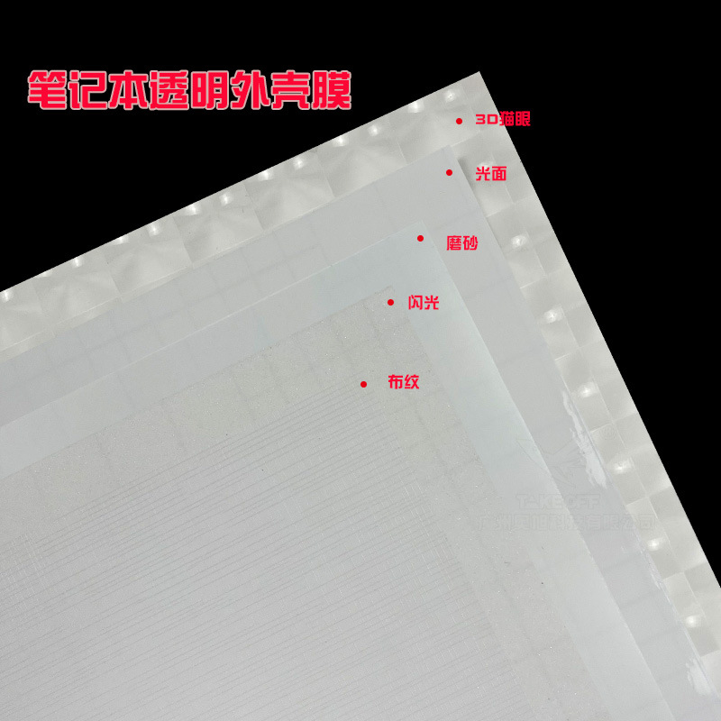 DIY пленка для ноутбука Polaroid, матовая, с блестками, прозрачная, 3D пленка с кошачьим глазом