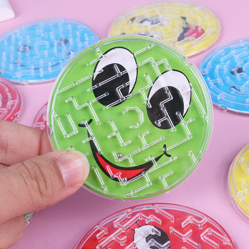 Children's smiling face expression maze educational toys ball track students kindergarten gifts intelligence development brain