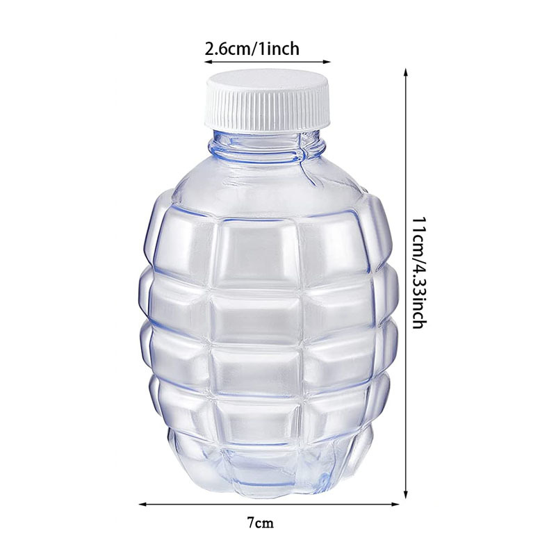 Water bomb empty bottle special bubble bomb bottle generous bottle Pineapple round bottle spare bomb expansion bottle plastic bottle container