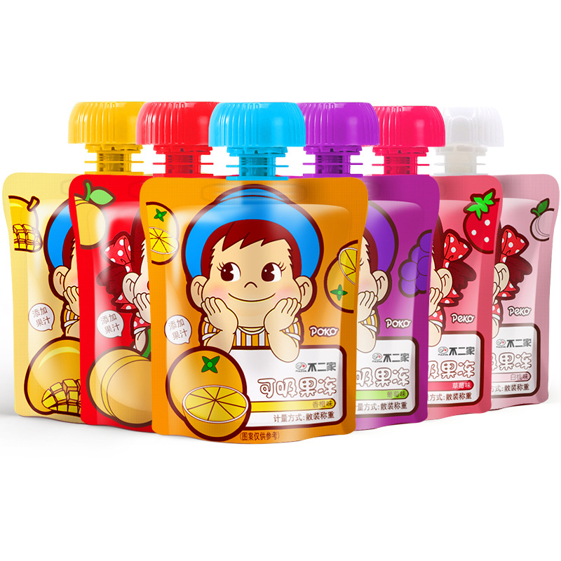 Fujiya Suckable Jelly Children's Day Snacks Wholesale Suckable Jelly Drinks Kindergarten Children's Day Gifts