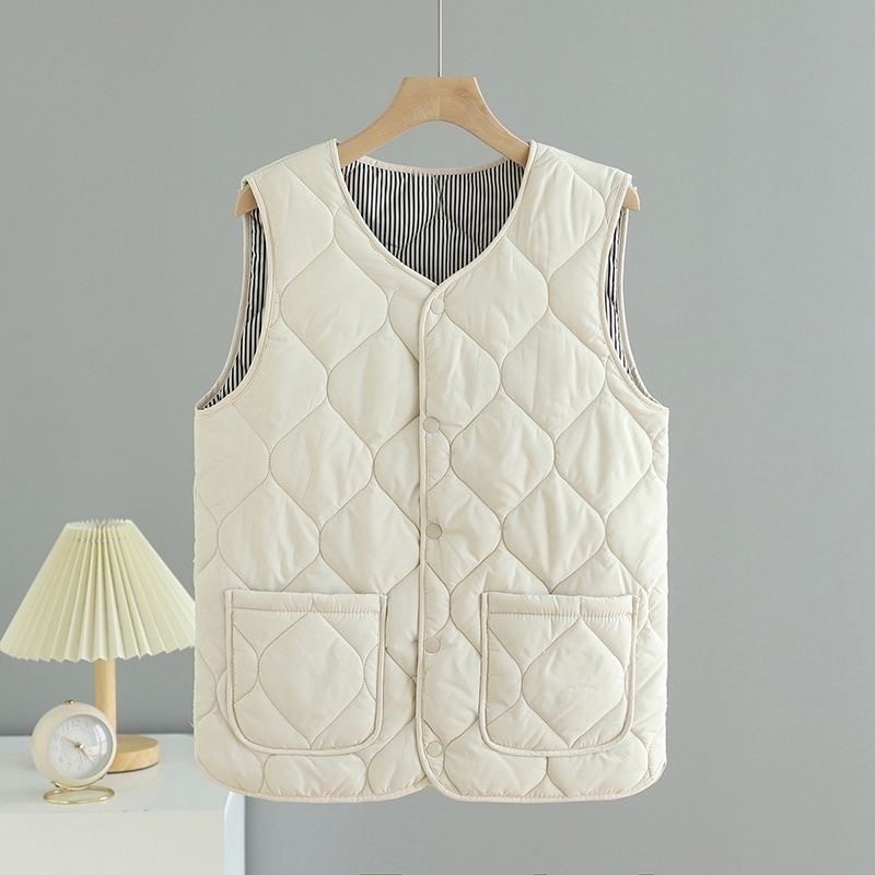 2025 Women's New Vest, Light and Warm Vest, Loose and Stylish, Large Size New Vest for Young People