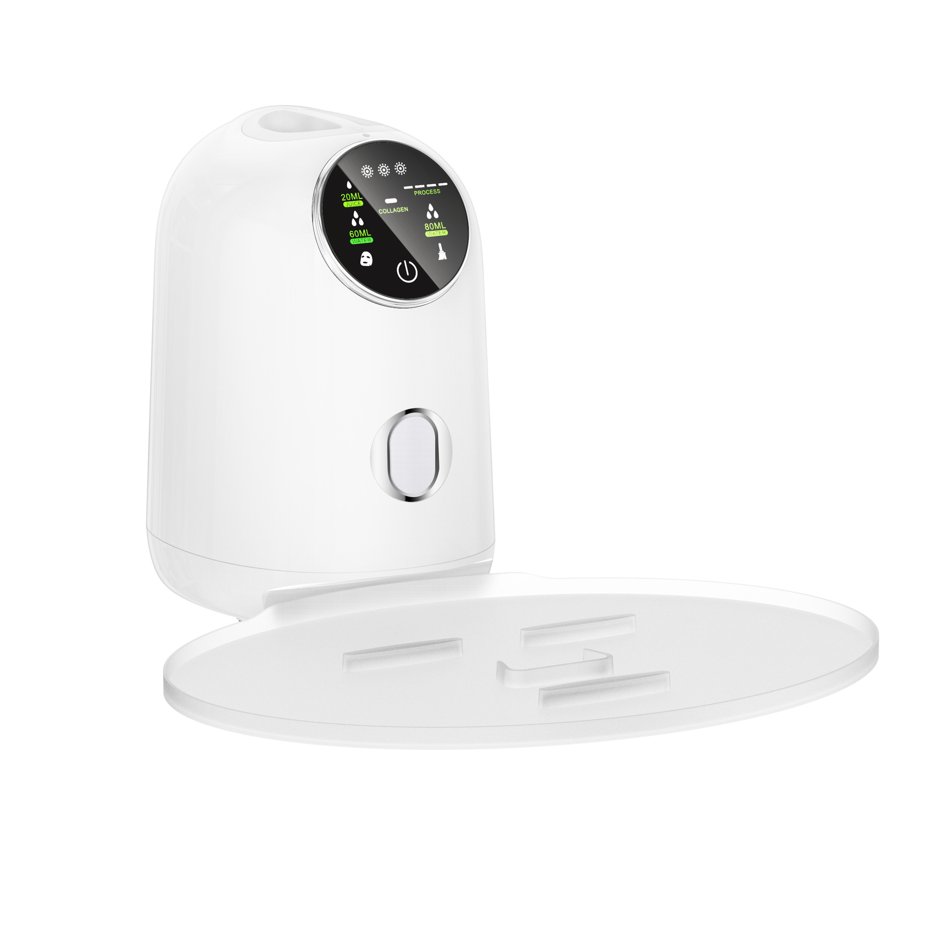 Cross-Border Foreign Trade New Product English Fruit and Vegetable Mask Machine, DIY Homemade Fruit and Vegetable Mask Machine, Beauty Instrument Voice Mask Machine