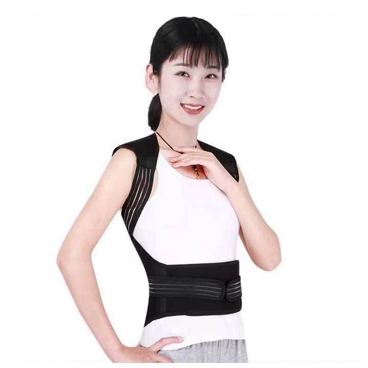 Shoulder Pad Sugiyum Tourmaline Self-heating Waistband Shoulder Pad Warm Fir Magnetic Stone Vest Back Protection Sugiyum Unisex