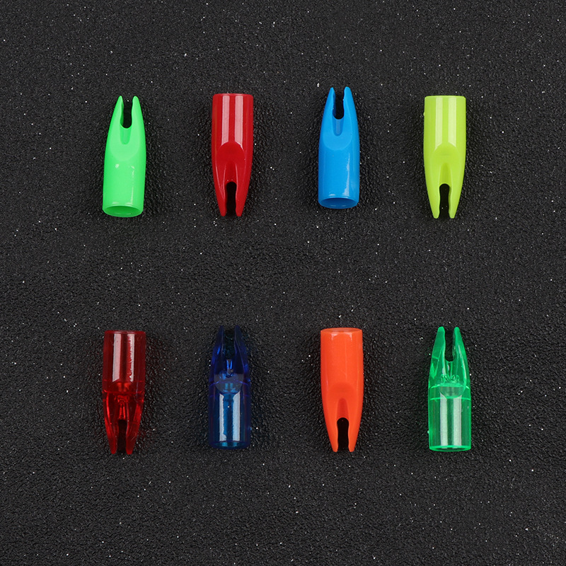 7mm Fiberglass Arrow Jacket Arrow Tail High Strength PC Material Solid and Durable Archery Bow and Arrow Special Accessories Arrow Tail