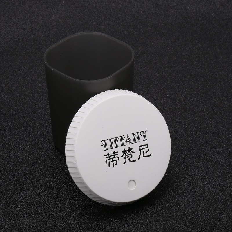 Disposable Cup Cover Opening Cup Cover Hotel Restaurant Hair Salon Barber Shop Dustproof Paper Cover Printable logo Wholesale