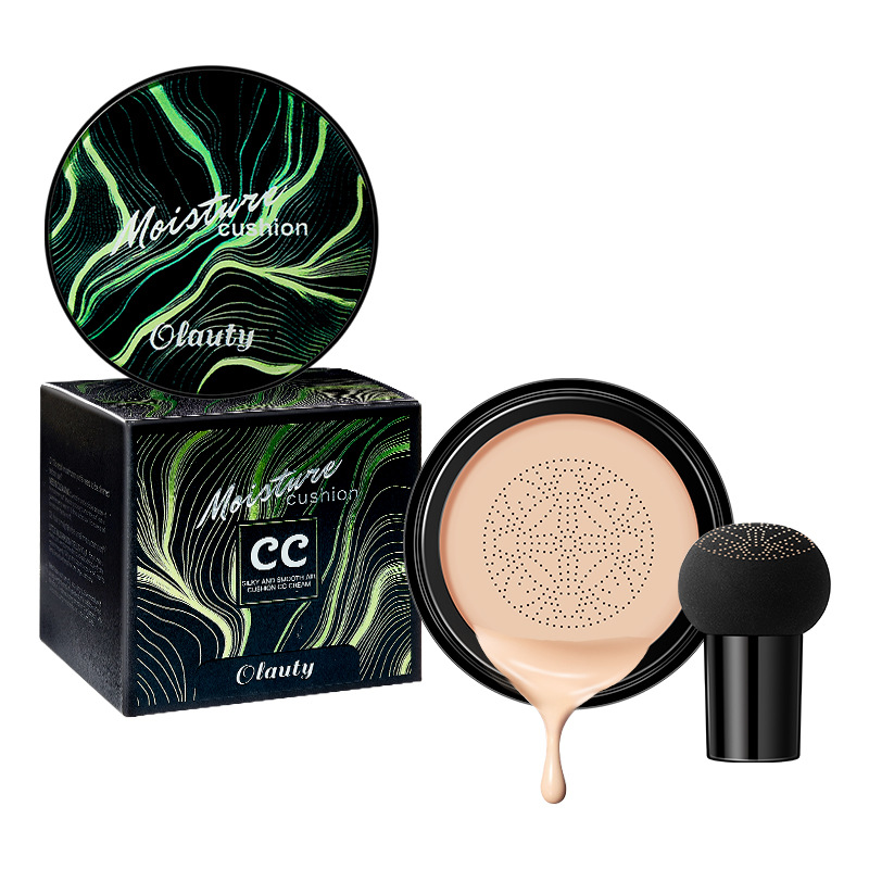 Authentic Mushroom Head Cushion Cc Foundation Liquid Concealer Bb Cream Waterproof Isolation with Mirror Cross-Border English Label Available