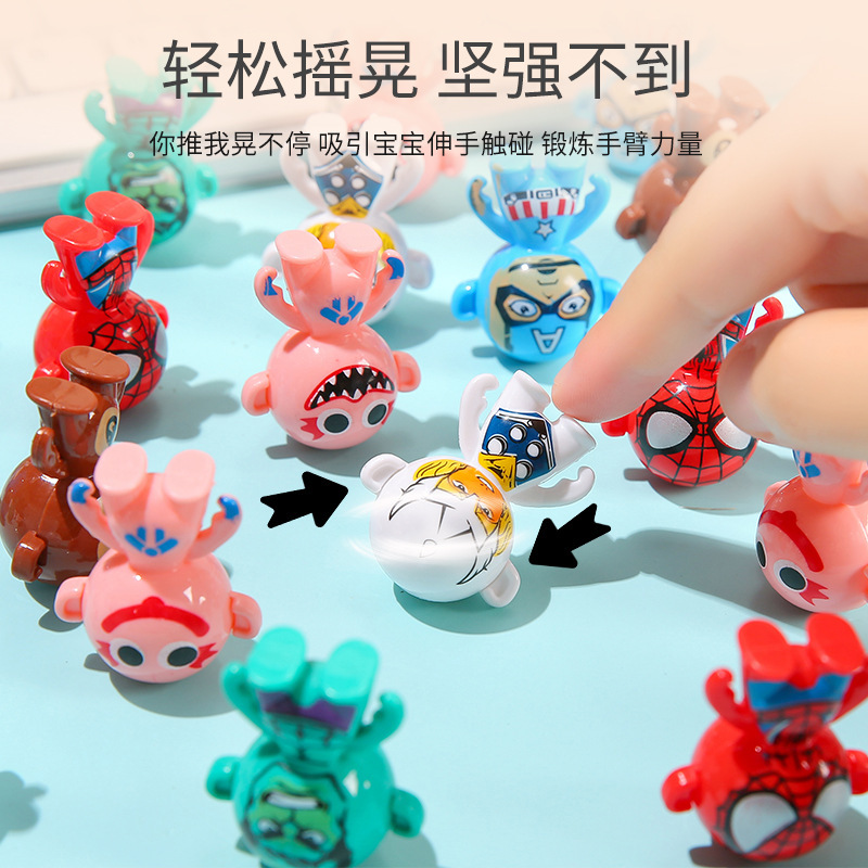 Trendy Mini Roly-Poly Astronaut Toy Figurine for Children