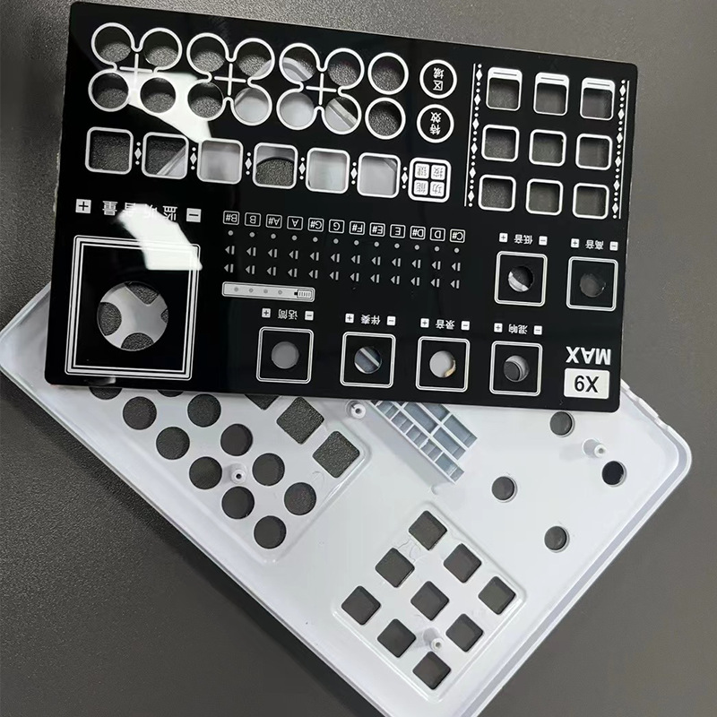 Display lens pvc sign acrylic lens silk screen printing pvc sticker PC face sticker PC lens scratch resistant