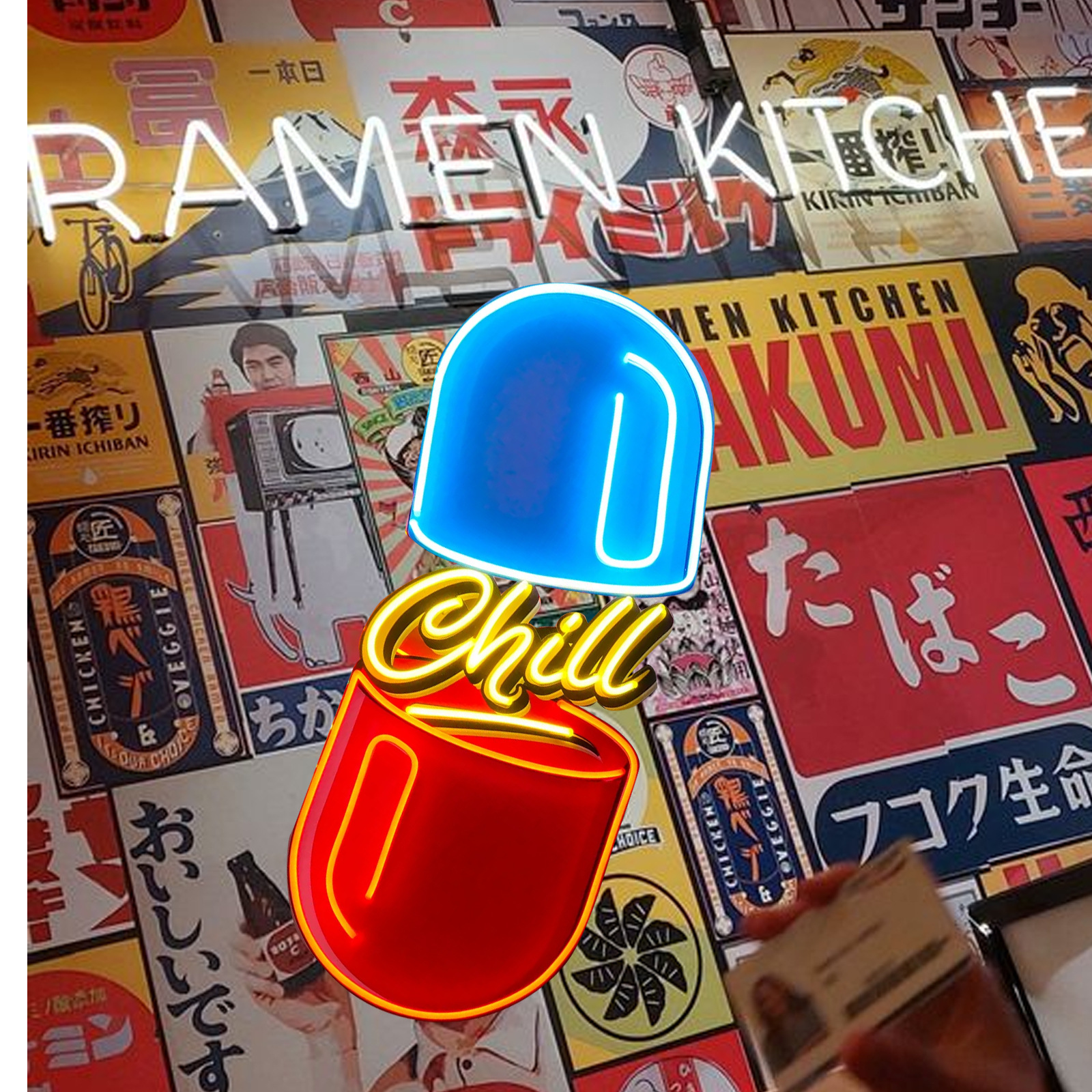 Led Neon Lights, Acrylic Light Boxes, Advertising Signs, Shop Japanese Restaurant Neon Tubes, Colored Glass