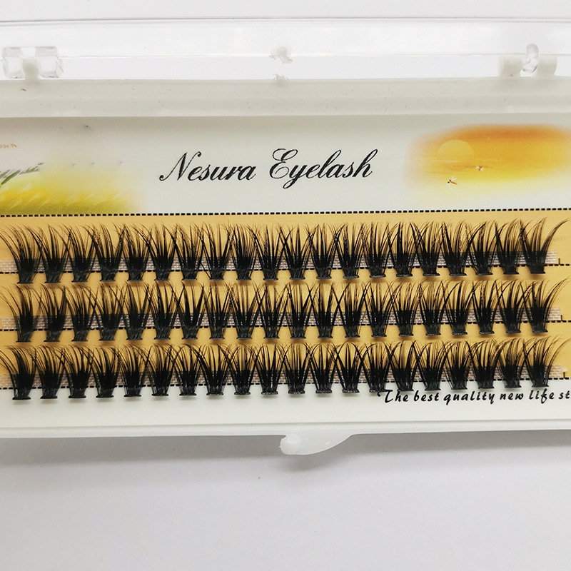 A variety of hot melt hair false eyelashes small red book 20p thick spot eyelashes 30D big eye curling hand wholesale