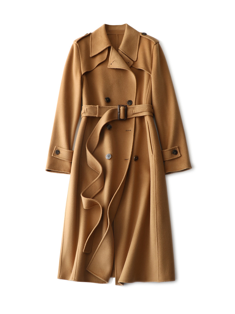 Clothing Processing and Customization, Small-Batch Clothing Factory, Autumn and Winter Trench Coats, Woolen Coats, Custom-Made, Labor and Materials Included, Pattern Making