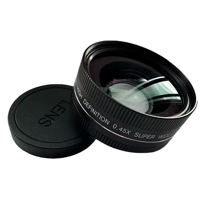 0.45X Wide Angle Macro 2-in-1 Lens 52mm Dslr Camera Additional Professional Fisheye Manufacturer Professional Photography