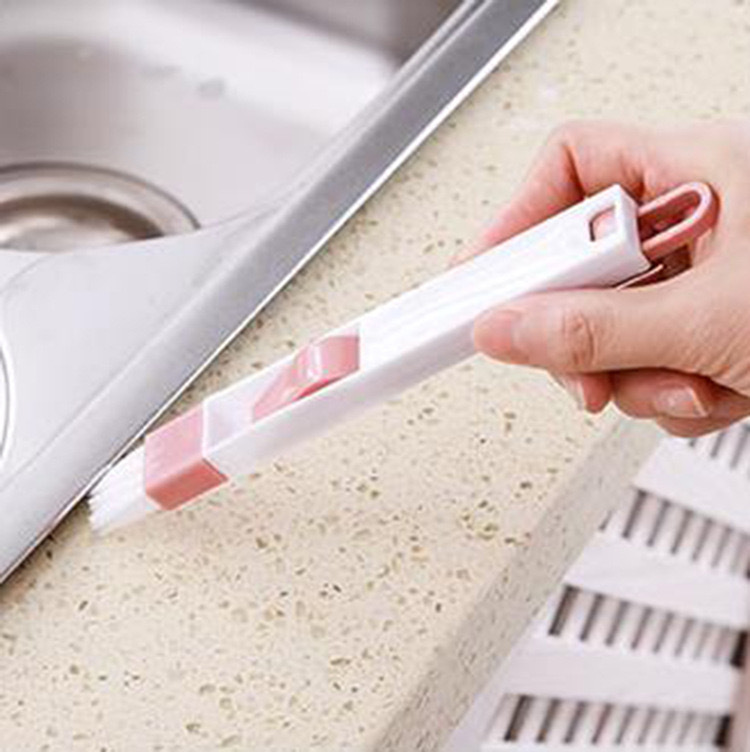 Household cleaning gap cleaning brush window table corner brush two-in-one combination with shovel department store supplies wholesale