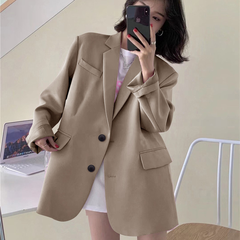 2025 Spring and Autumn Small Blazer Women's Korean Style British Style Internet Celebrity Design Western Suit Women's Temperament Top