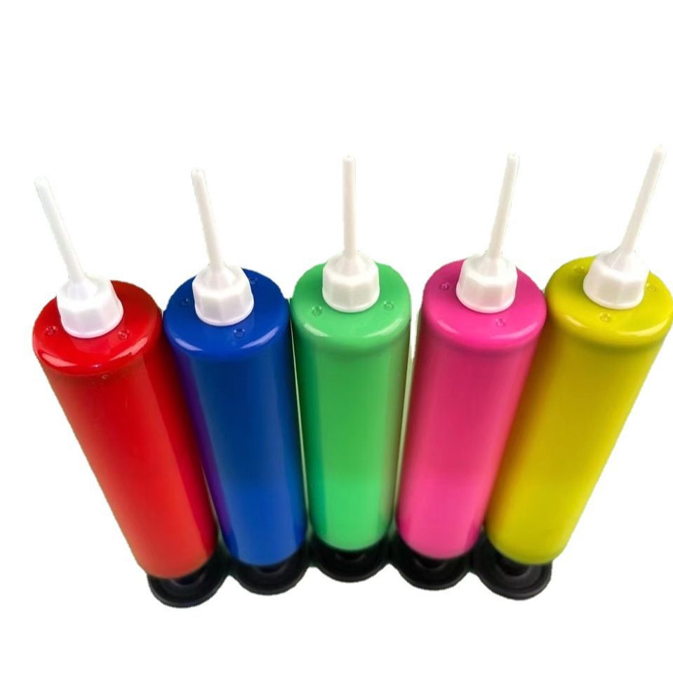 Manufacturer Supplies Football Basketball Ball Massage Ball Inflatable Cylinder Air Needle Syringe Pump Mini Hand Push Air Pump