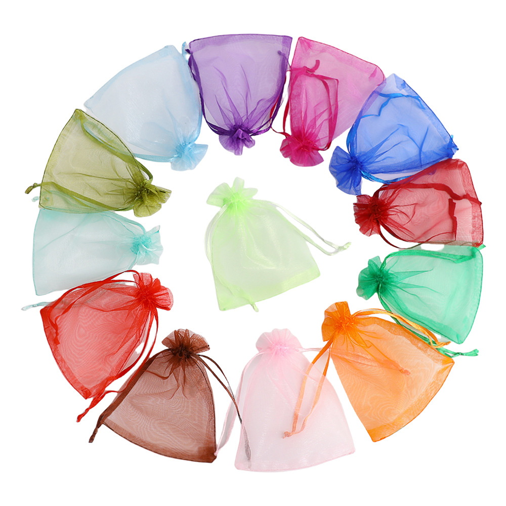 Fruit Bagging Breathable Light Transparent Bird and Insect-proof Mesh Bag Grape Strawberry Fig Pomegranate Protective Beam Mouth Bag