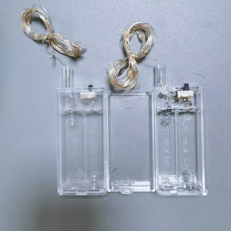 Cross-Border Export Specializes in High-Quality Thickeneded Two-Section Battery Box 19g Temu Xiyin Ali International Station Labeling and Delivery