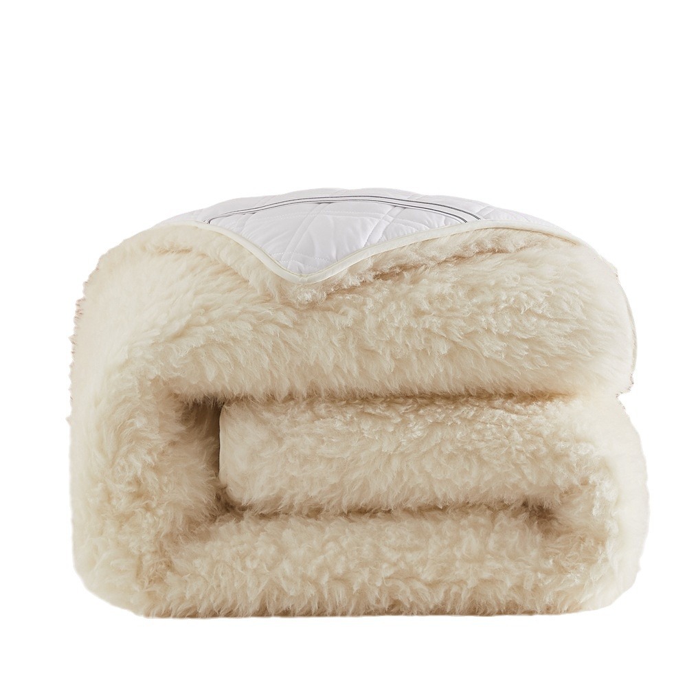 Australia 100 Pure Wool Upholstered Mattress Thickened Lamb Fleece Winter Household Mattress Student Dormitory Blanket Mattress