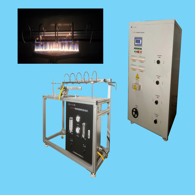 Машина для испытания огнестойкости проводов и кабелей