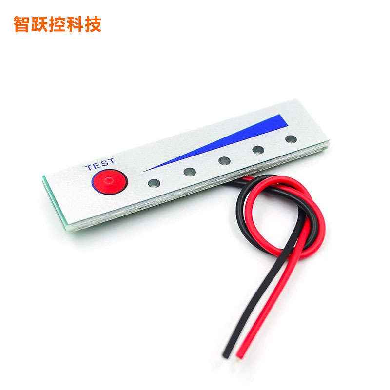 2-5S Lithium Battery Pack Power Percentage Indicator Board 12V Lithium Battery DiSplay Table Battery Power DiSplay