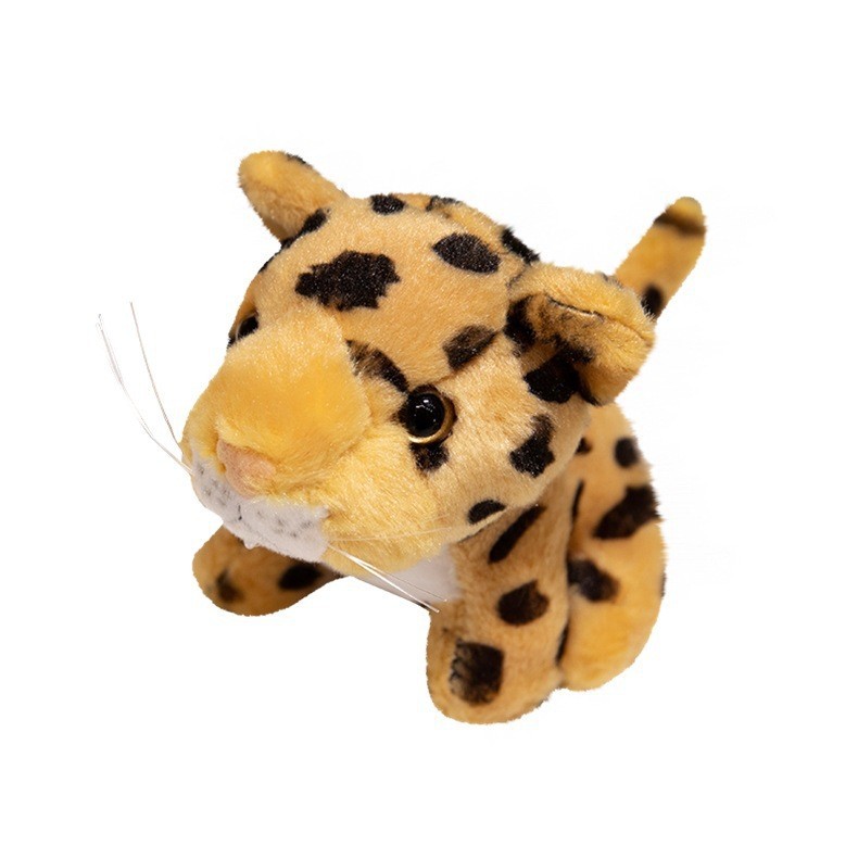 Stand shoulder doll tiger doll plush toy cartoon hanging shoulder magnetic red panda giraffe doll gift wholesale