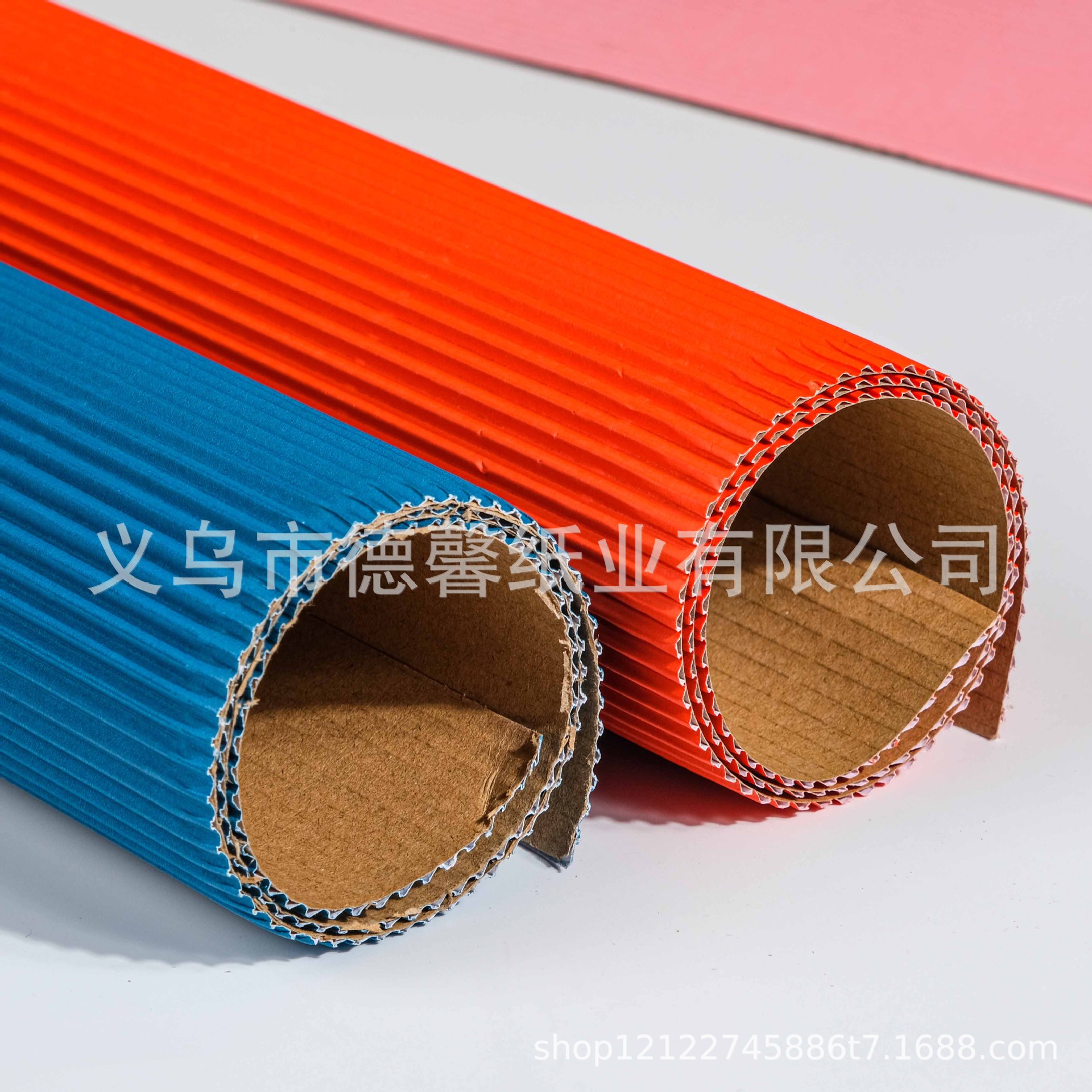 Thickened Colored Corrugated Paper Wholesale Full Sheet, Half Sheet, Quarter Sheet, A4 Children's DIY Handmade Creative Cardboard Material Hard Cardboard