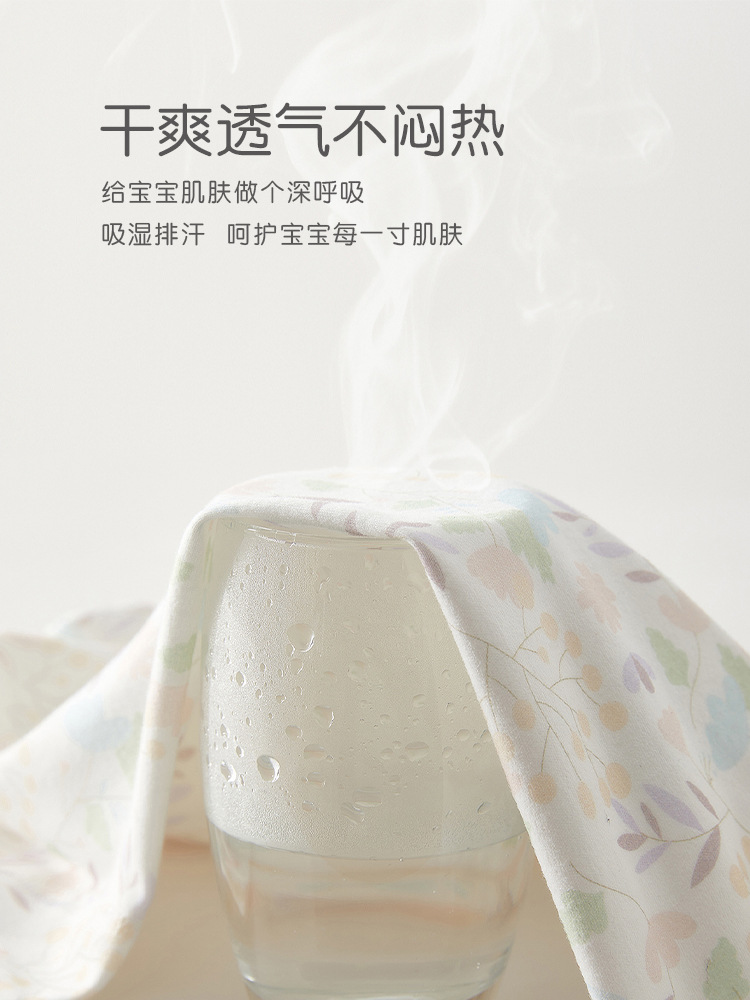 Newborn baby clothes size 52 baby class a cotton boneless long sleeve half back clothing 0 newborn coat monk clothing spring and autumn