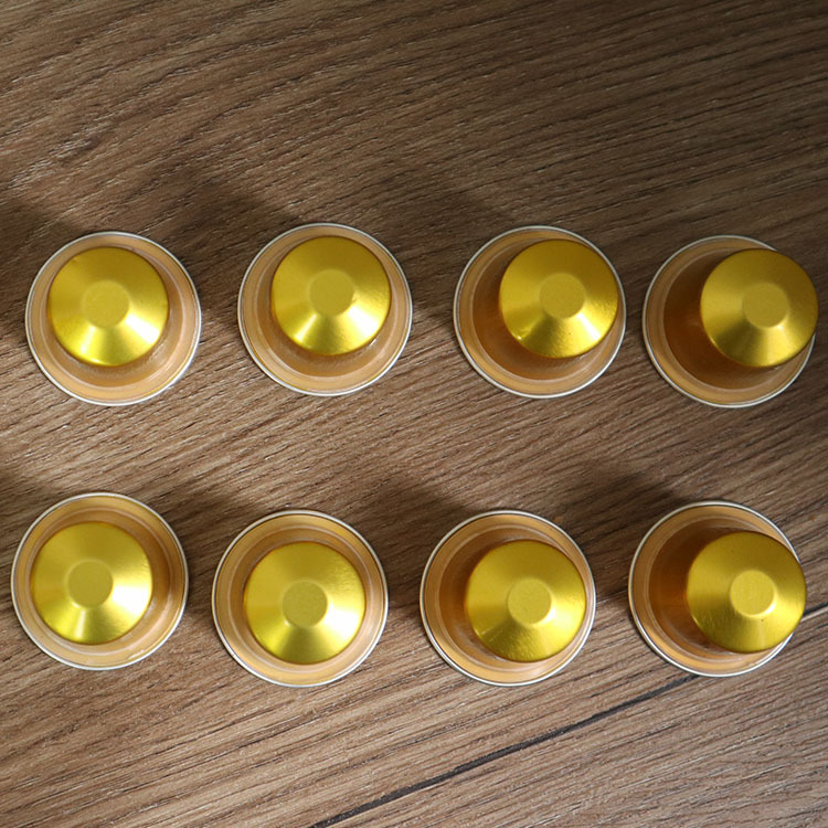 Nespresso Coffee Capsule Cup Espresso Liquid Container Packaging 15ml Disposable Coffee Capsule Shell