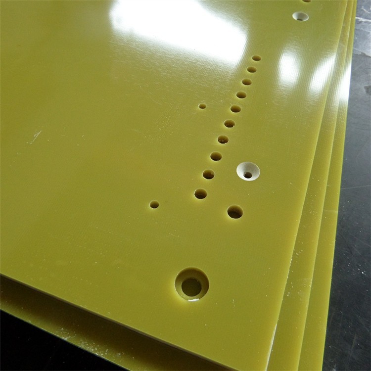 Water green FR4 fiberglass board special-shaped carving processing