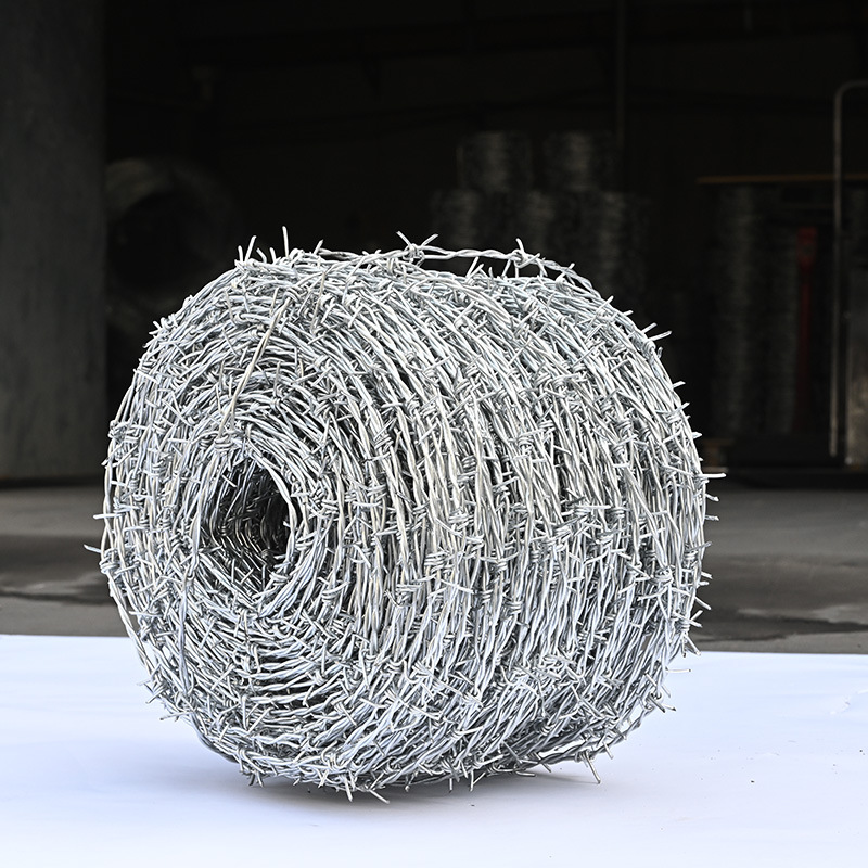 Manufacturer Supplies Double-Strand Barbed Wire Fence Anti-Theft Galvanized Barbed Wire Anti-Climb Iron Thorn Wire Barbed Wire Isolation Net