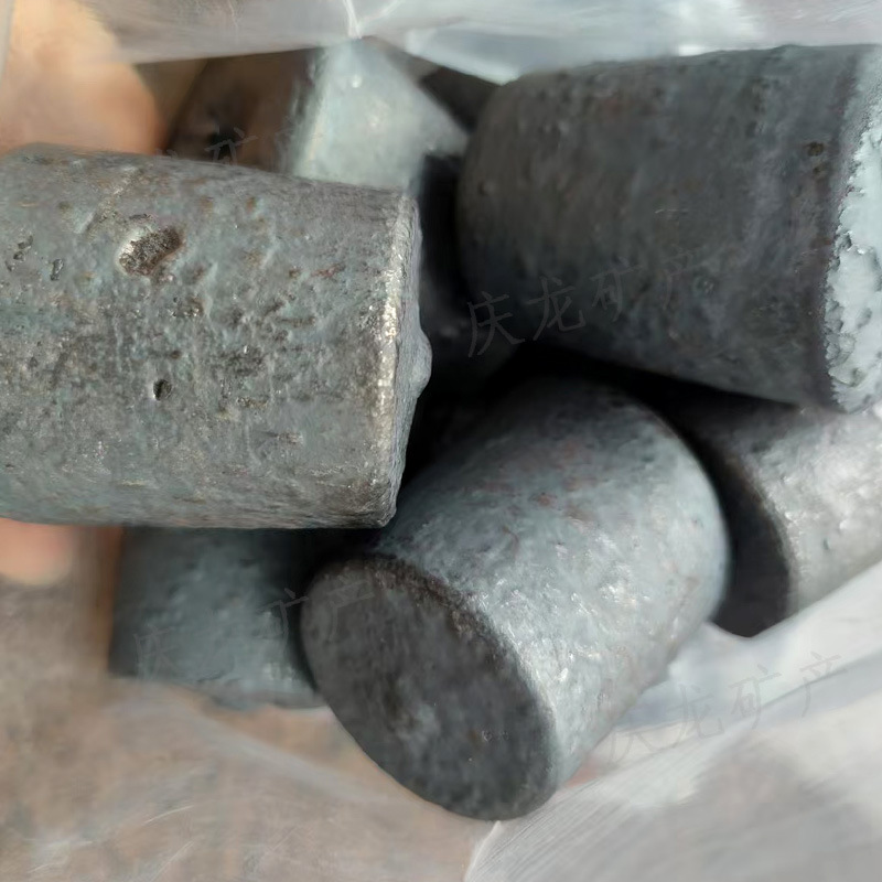 White Cast Iron Cylindrical Small Pieces Are Convenient to Use, Single Piece 300g for Forging Flowers, Friction-Resistant Metallurgical Casting White Cast Iron