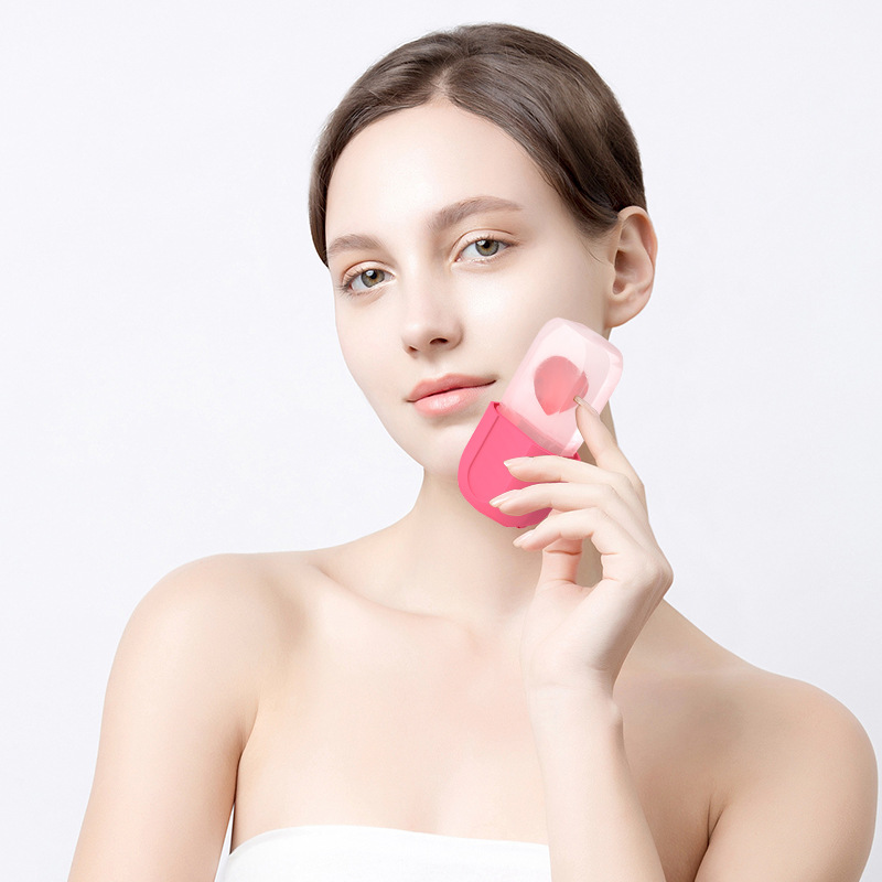 New Amazon Silicone Beauty Ice Facial Massage Roller Face Shrinking Device Wholesale Face Slimming Device