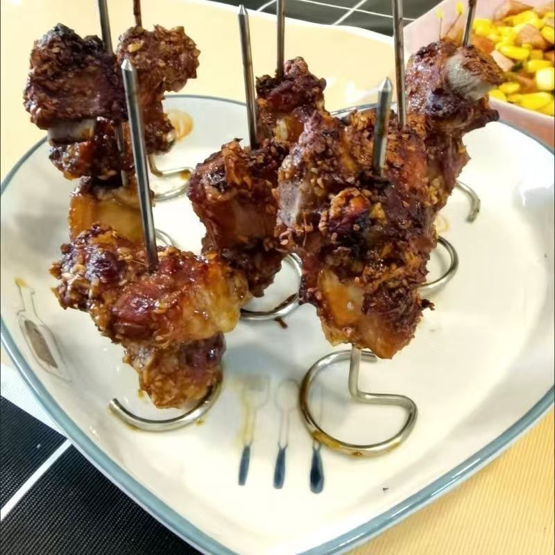 304 Stainless Steel Skewers for Grilling, Suitable for Air Fryer, Oven, Vertical Skewers, Barbecue Skewers Accessories