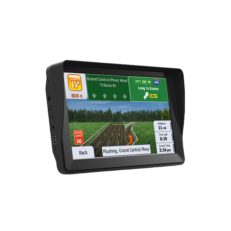 Cross-border foreign trade 7-inch gps navigator car universal HD 8G 256M truck Europe and America Amazon new