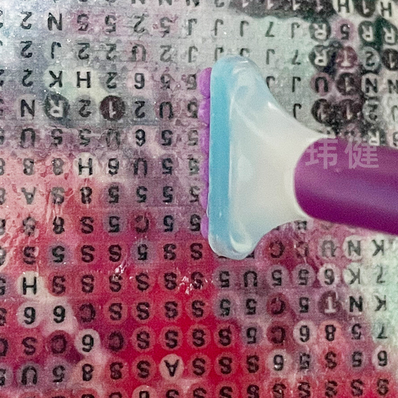 High-Value DIY Diamond Painting Dot Pen Auxiliary Tools Wholesale Clay Models in Purple, Pink, and Blue