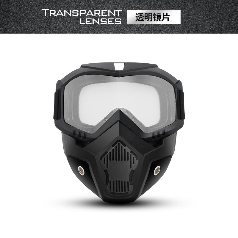 Retro Harley Motorcycle Mask Riding Goggles Harley Mask Windproof Goggles Off-Road Vehicle Sports Helmet Mask