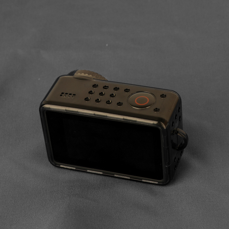 Suitable for ACTION4/3 camera protective cover all-inclusive anti-drop and dustproof scratch lens display transparent silicone cover