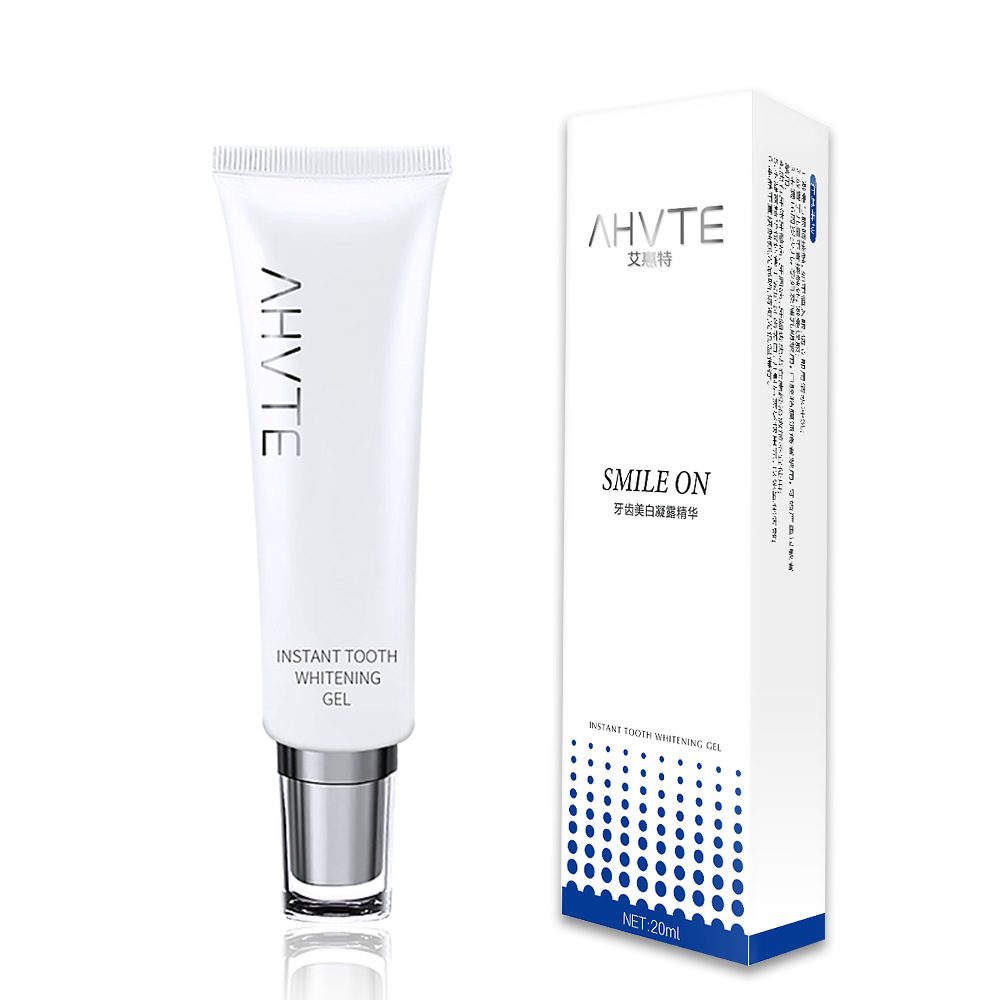 Hardcover double tube gel activator catalytic efficient brightening teeth gel teeth whitening glue labeling