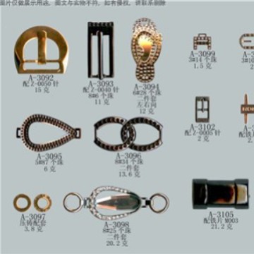 Shoe Buckle Shoe Flower Hardware Slipper Tee Chain Shoe Material Wholesale 3066-4966 Teliw